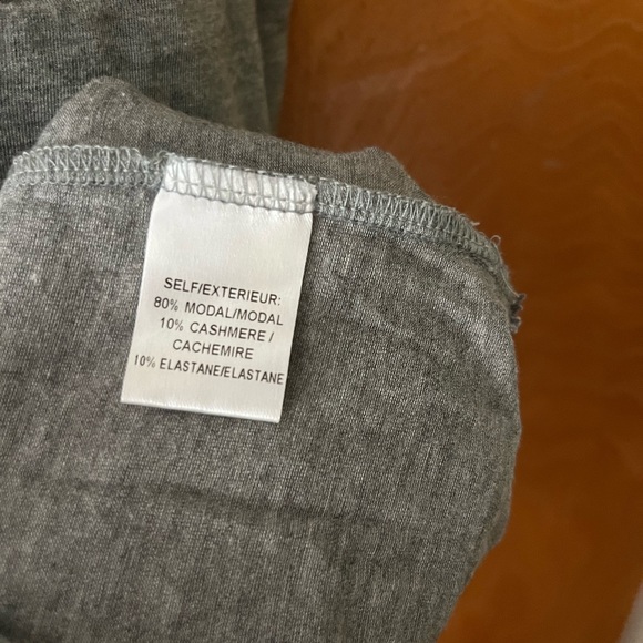 Adam Lippee round neck jersey banded tshirt dress 4 - Picture 7 of 9